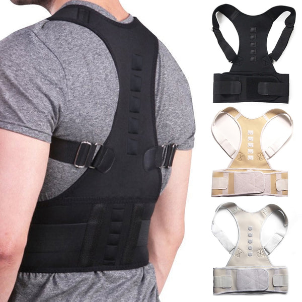 Male Female Adjustable Magnetic Posture Corrector Corset